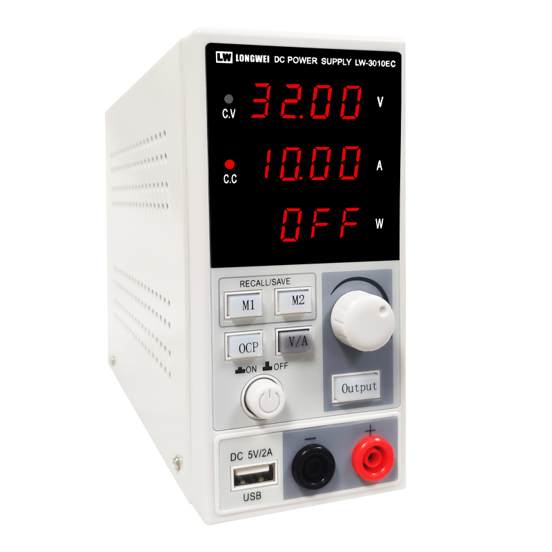 Programmable Dc Power Supply 30V 10A - LW3010EC, Catu Daya DC yang Dapat
