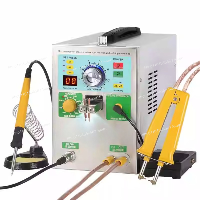 Mesin Las Titik Otomatis Induk - Spot Welder 18650 Battery Pack ulasan dan harga