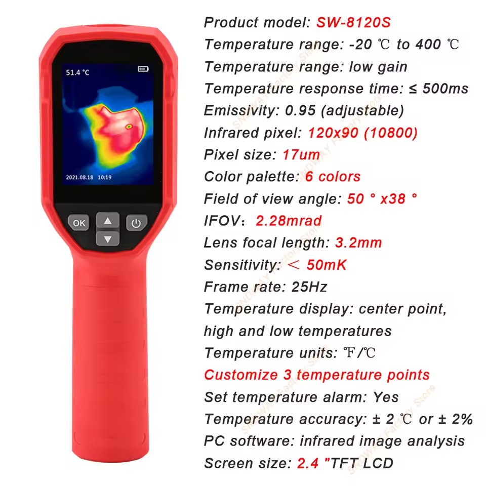 Kamera Termal SNDWAY SW-8120S  - Thermal Imaging Camera Pcb Repair ulasan dan harga