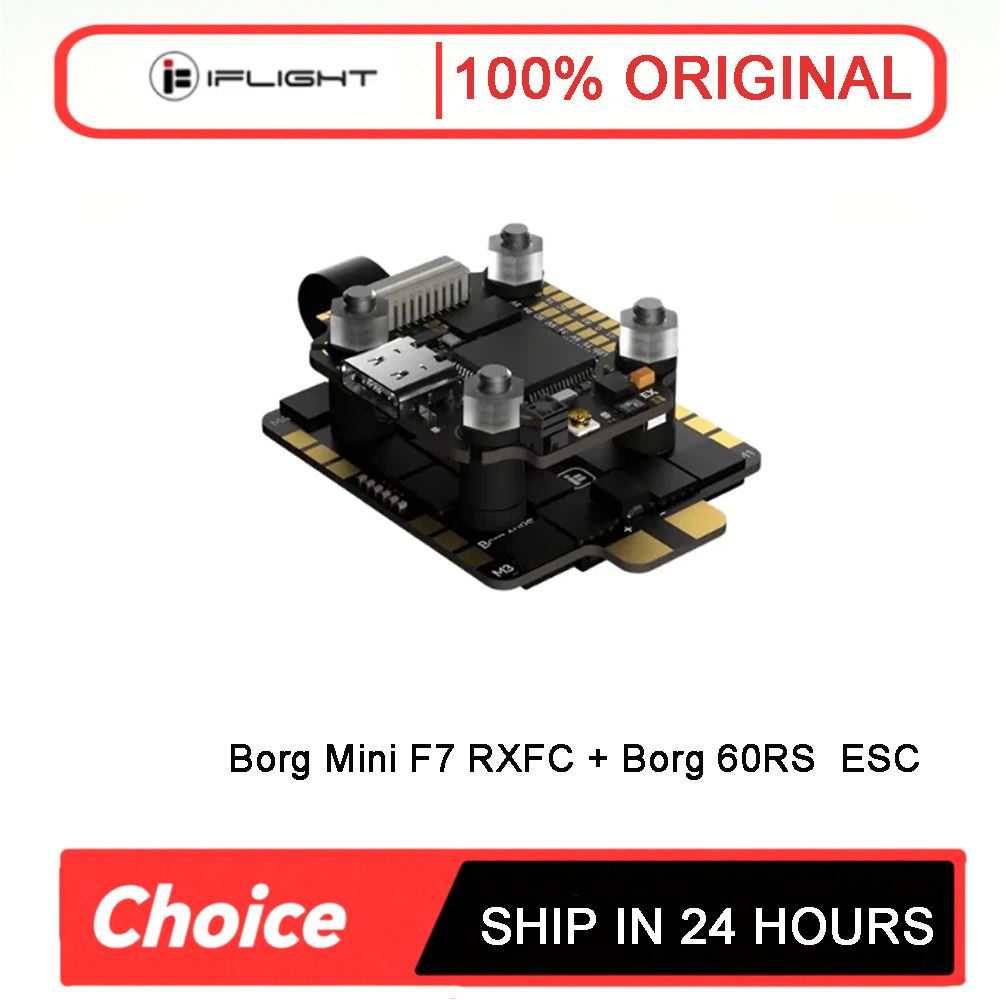 Borg Mini F7 Stack dengan 60RS - Fpv Flight Controller F7 Stack 60A ulasan dan harga